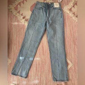 Abercrombie & Fitch Light Blue Straight Leg Jeans